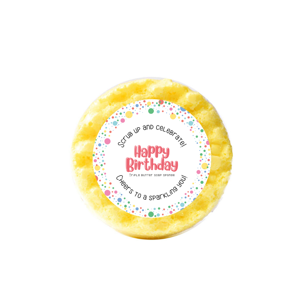 Suds of Sentiments Triple Butter Soap Sponge