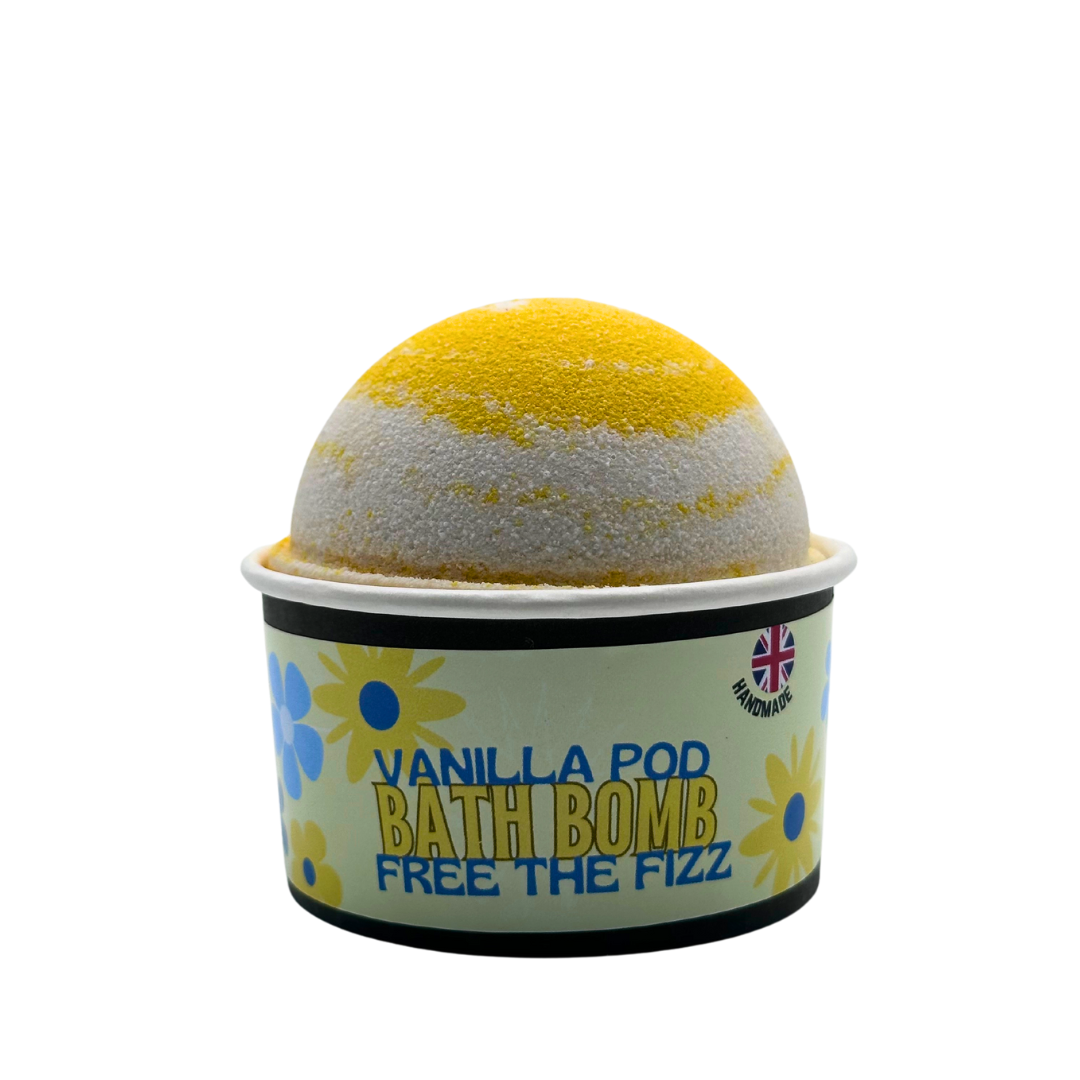 Vanilla Pod Scoop Bath Bomb